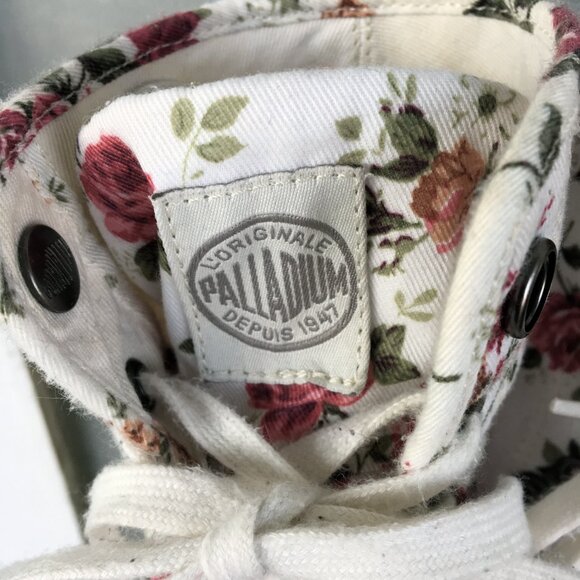 Palladium Floral Canvas Boots - Picture 6 of 9